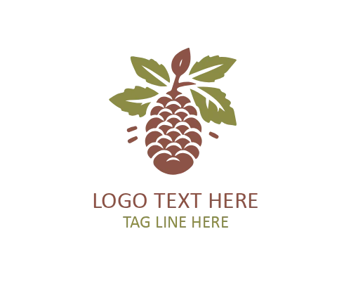  Heritage Acorn Flat Logo for Classic Nature Branding