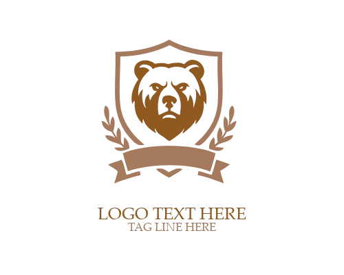 Heritage Bear Crest Logo