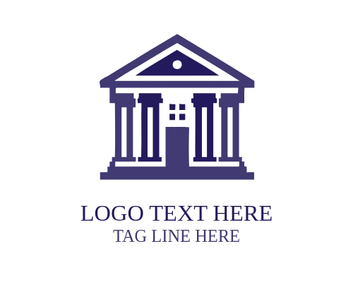 Heritage Brick Emblem Traditional Architecture Logo for Restoration Branding