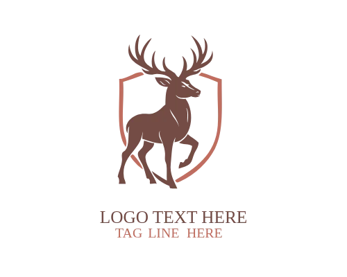 Heritage Deer Crest Logo