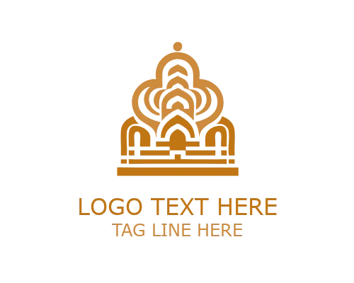 Heritage Dome Traditional Architecture Logo for Historic Branding