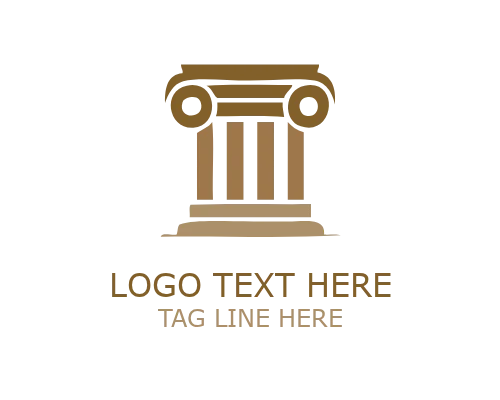 Heritage Emblem Pillar Logo