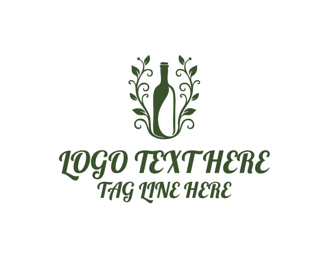 Heritage Floral Wine Logo