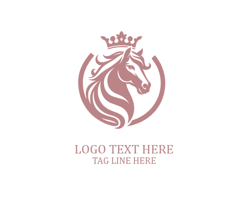 Heritage Horse Crown Logo