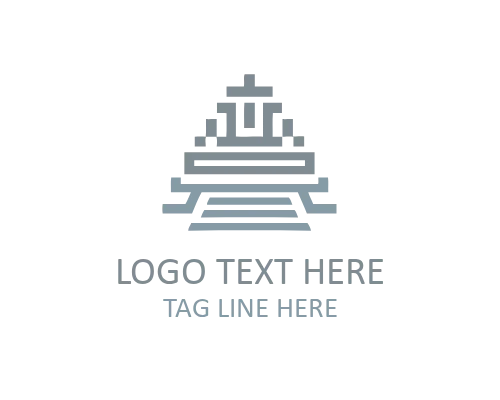 Heritage Structure Traditional Architecture Logo for Classic Branding