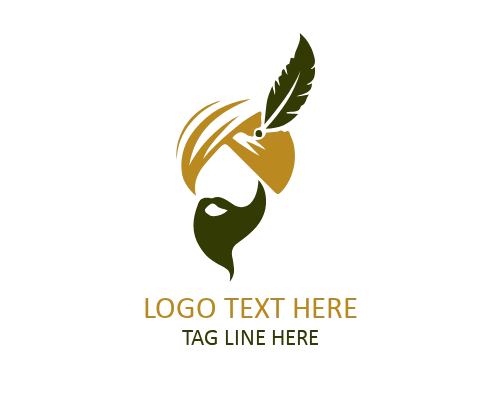 Heritage Turban Symbol Logo for Cultural Identity and Traditional Brands