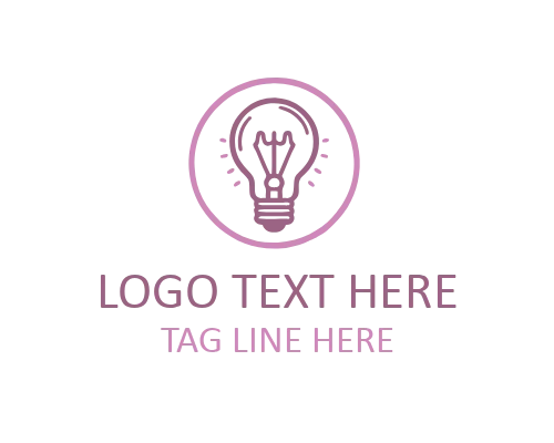 Heritage Vintage Bulb Logo for Traditional and Retro Branding