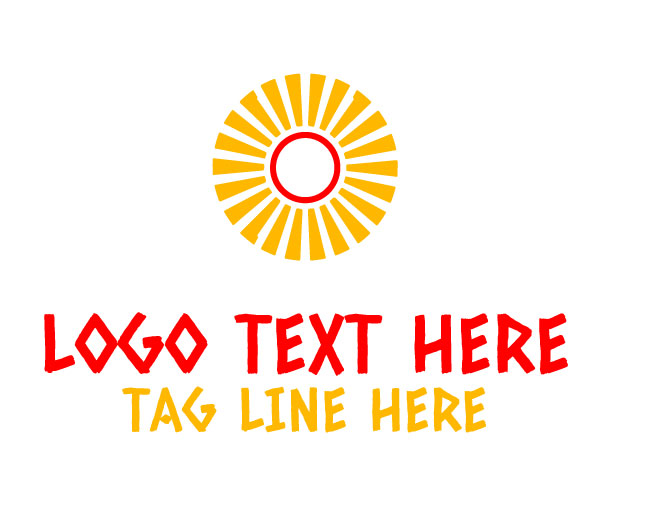  Hexagon Sun Logo
