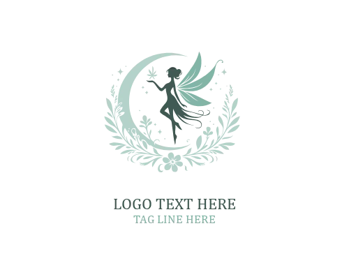 Hidden Glade Fairy Logo
