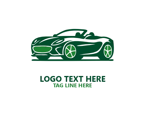 High Performance Sports Fast Car Logo