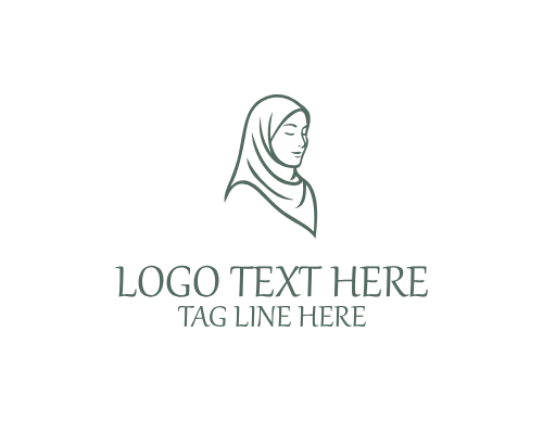 Hijab Fashion Circle Logo