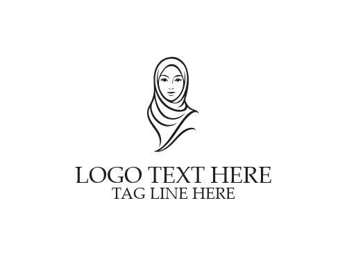 Hijab Fashion Identity Logo