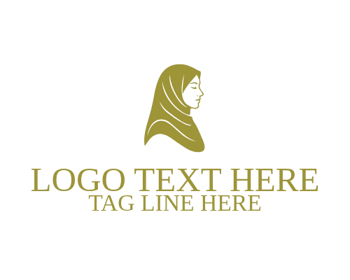 Hijab Premium Badge Logo