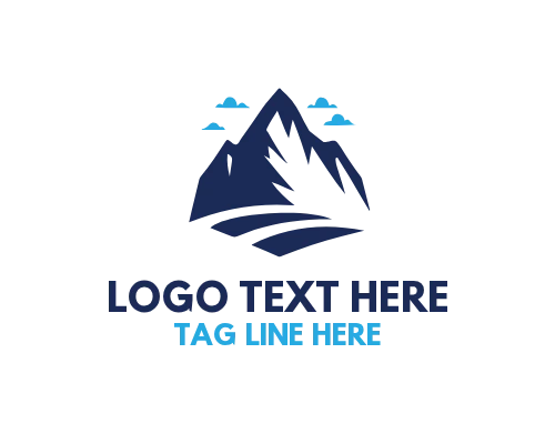 Hiking Mountain Logo