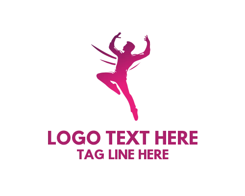 Hip Hop Style Dancer Logo