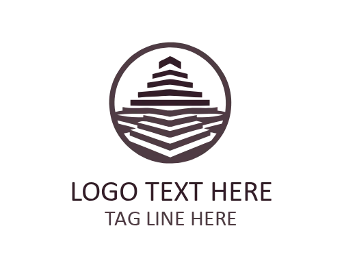 Historic Facade Traditional Architecture Logo for Restoration Branding