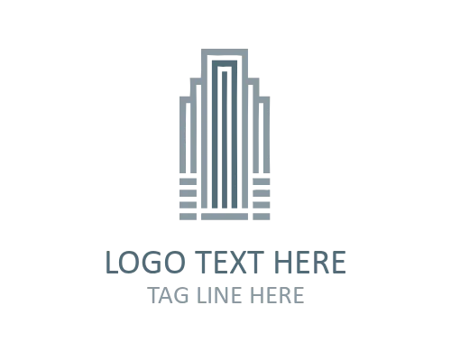 Historic Home Traditional Architecture Logo for Heritage Branding