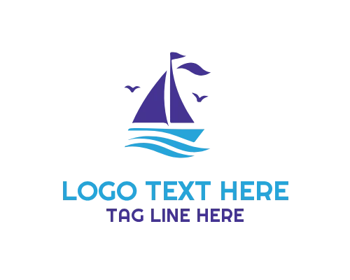 Historic Voyage Sail Ship Logo