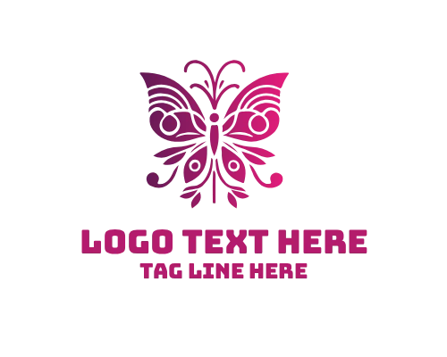 Holistic Living Butterfly Logo