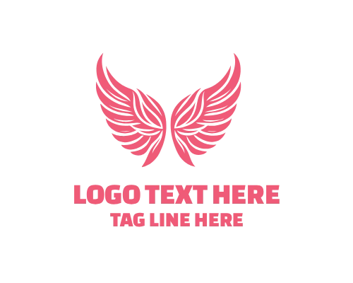Holy Angel Wings Logo