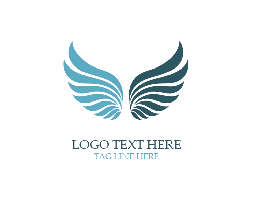  Holy Spirit Angel Wings Logo