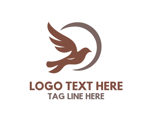  Holy Spirit Dove Spiritual Peace Logo