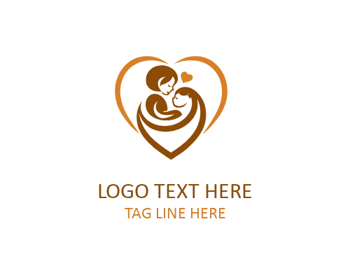 Home Care Support Logo for Elderly Assistance