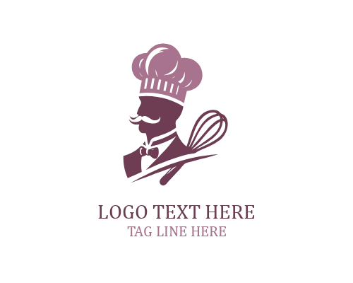 Home Cooking Chef Hat Logo
