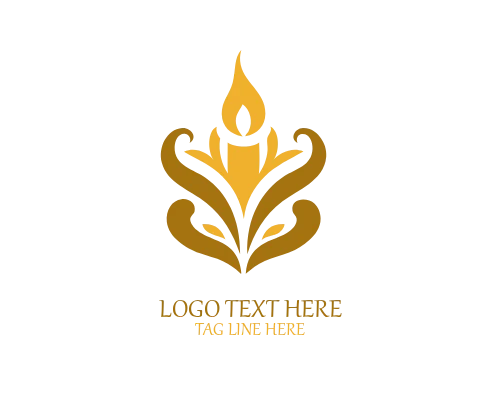 Home Decor Candle Logo