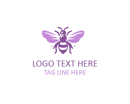 Honey Bee Food Brand Logo