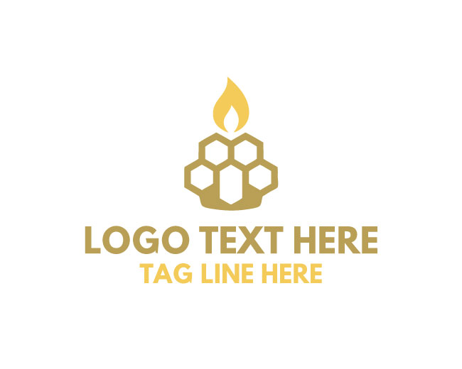 Honey Drip Candle Logo