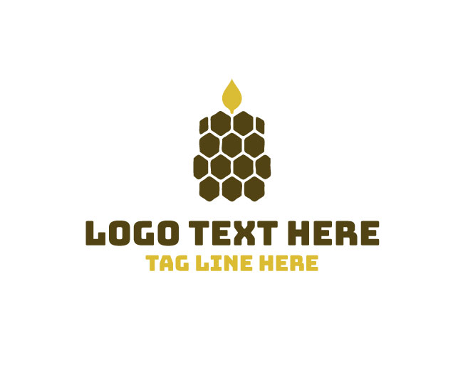 Honey Drop Candle Logo