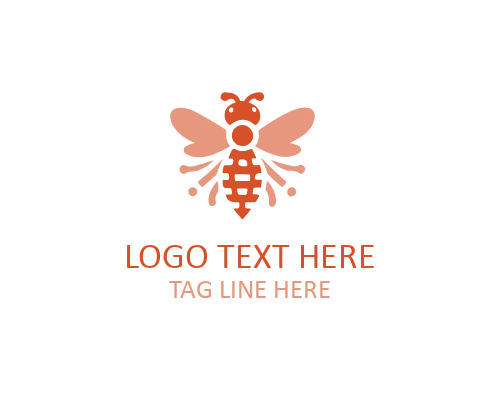 Honey Farm Bee Icon