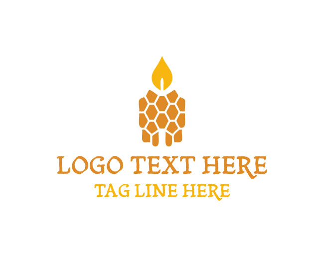 Honeycomb Candle Logo