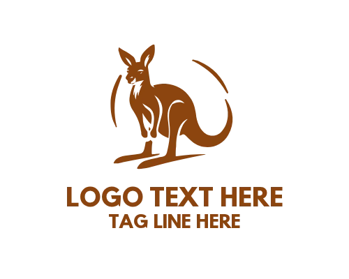 Hopping Kangaroo Adventure Logo