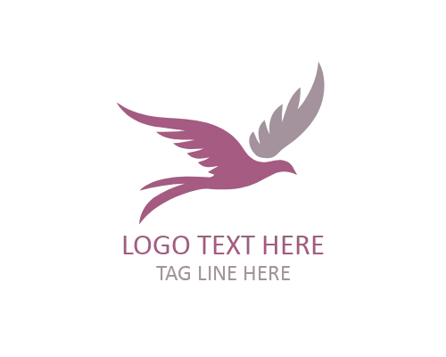 Horizon Flying Bird Logo for Travel Brands