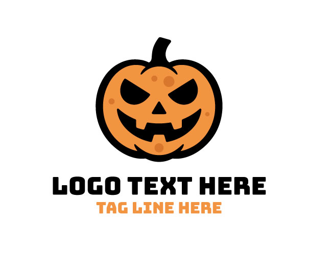 Horror Pumpkin Logo