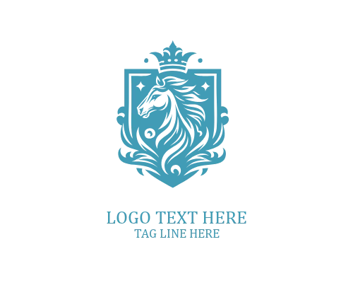 Horse Club Shield Logo
