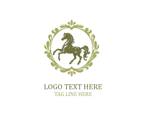 horse-crown-circle