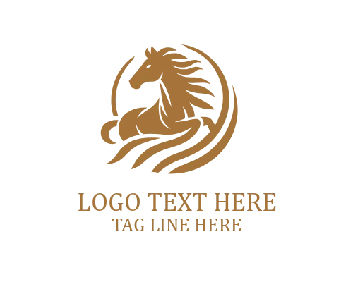 Horse Head Logo for Equestrian Businesses