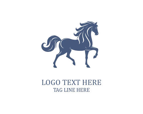 Horse Ranch Emblem Logo