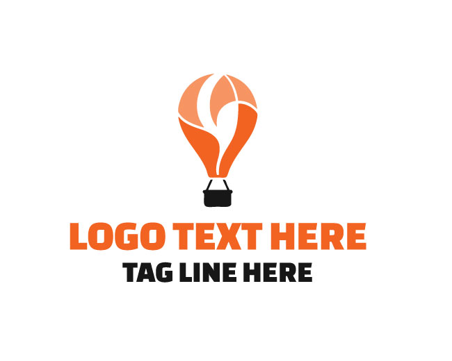 Hot Air Balloon Airway Logo logo template preview