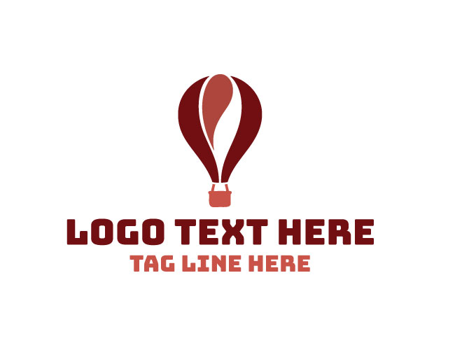 Hot Air Balloon Best Design Logo logo template preview