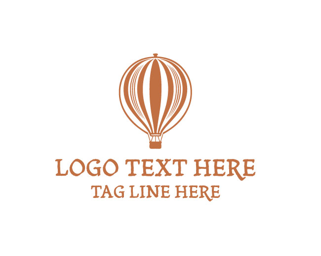  Hot Air Balloon Exploration Logo