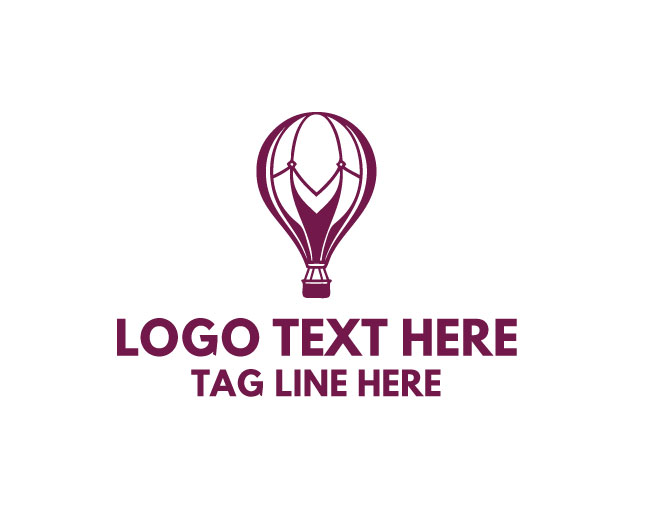 Hot Air Balloon Flight Best Design Logo