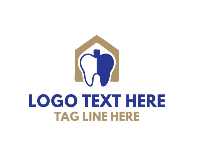 House Dental Smile Logo