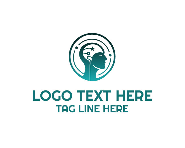 Human Mind Planet Best Design Logo