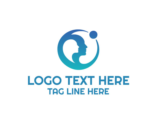 Human Mind Planet Creative Design Logo