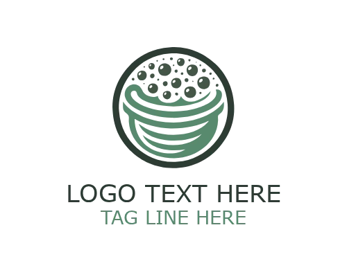 Hygiene Hand Clean Logo for Sanitation and Health Care Branding