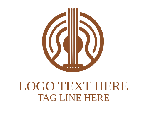 Icon Line Guitar Logo